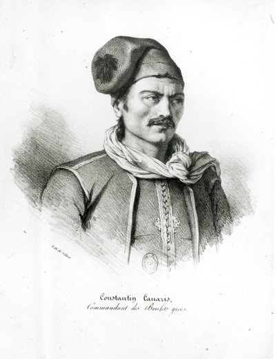 Constantine Kanaris by Henri Villain